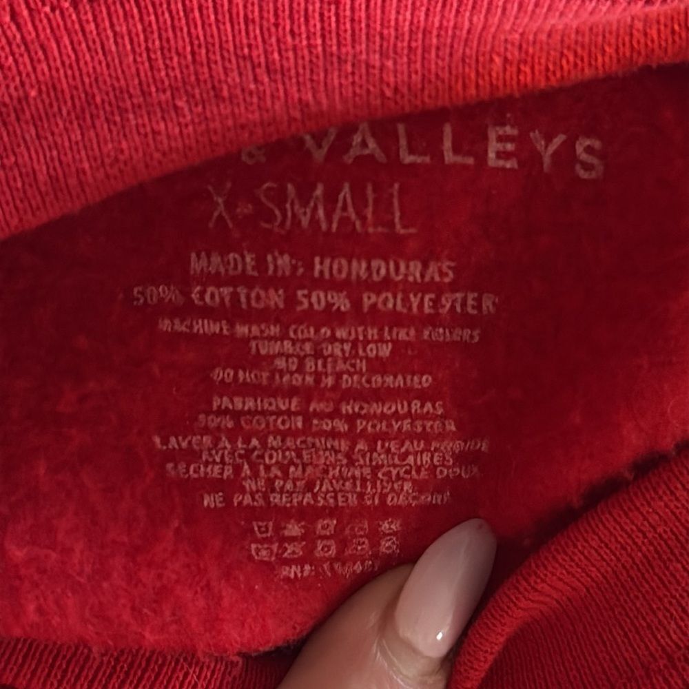 Red NASA Sweater crew neck XS - Picture 5 of 5